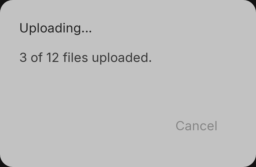 dh-dialog loading (light theme)