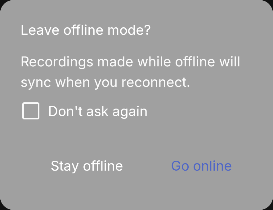 dh-dialog with, checkbox (dark theme)