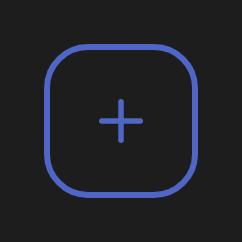 dh-icon-button outlined (dark theme)