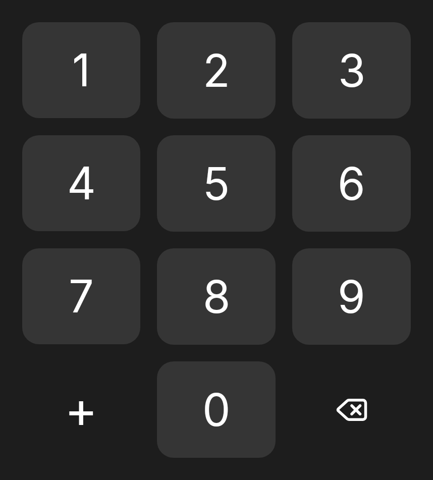 dh-number-pad slot (dark theme)