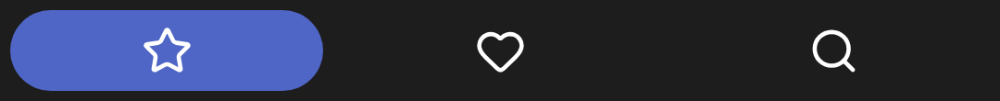 dh-pill-tabs pill, tabs, primary, icon, stretch (dark theme)