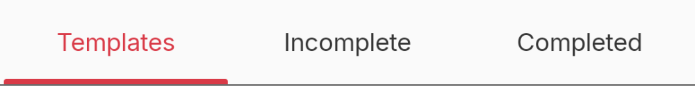 dh-tabs tabs, error, label, stretch (light theme)