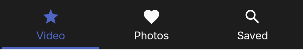 dh-tabs tabs, primary, label, icon, stretch (dark theme)