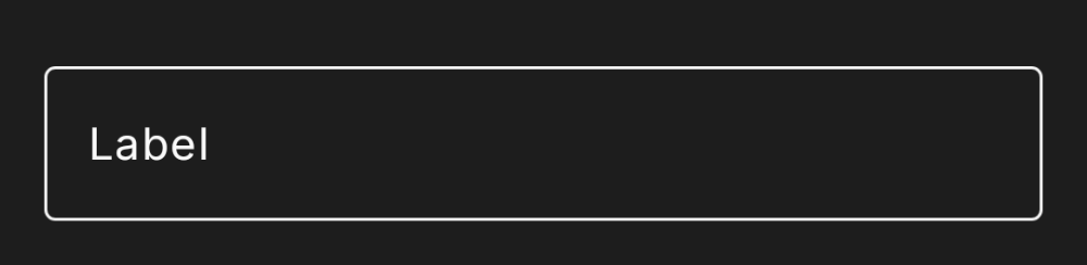 dh-text-field default (dark theme)