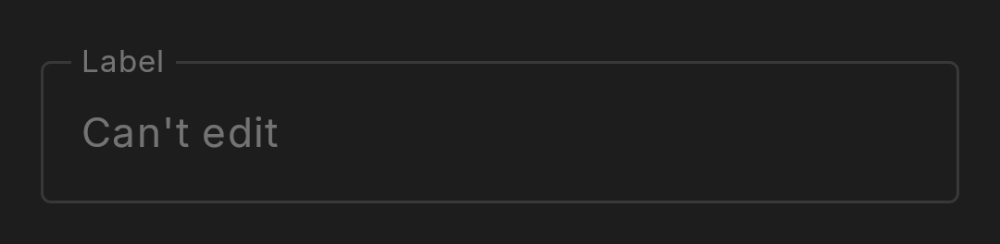 dh-text-field disabled (dark theme)