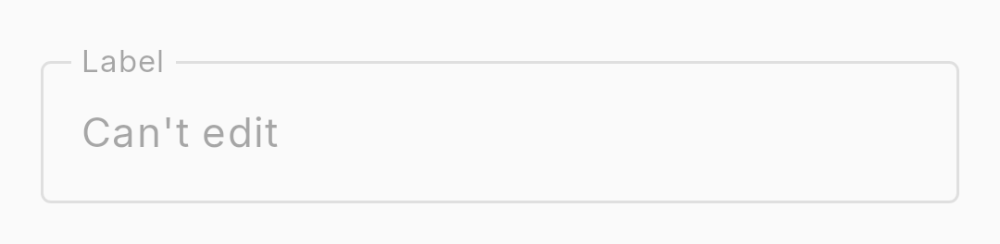 dh-text-field disabled (light theme)