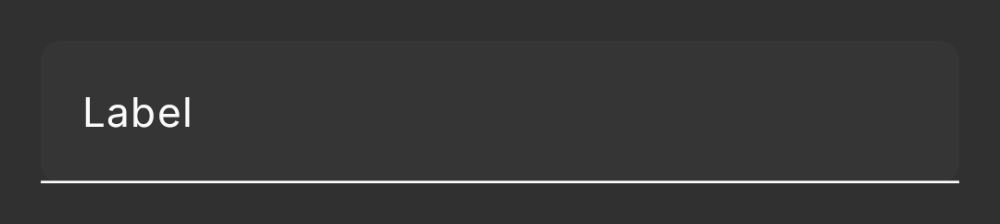 dh-text-field filled, default (dark theme)