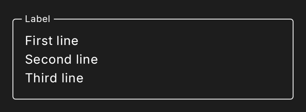 dh-text-field multiline (dark theme)