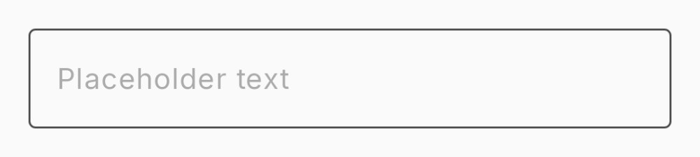 dh-text-field placeholder (light theme)